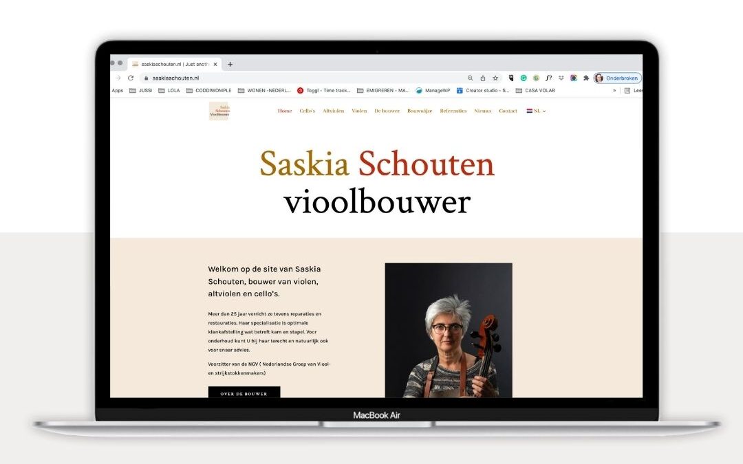 Saskia Schouten – vioolbouwer