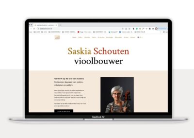 Saskia Schouten – vioolbouwer