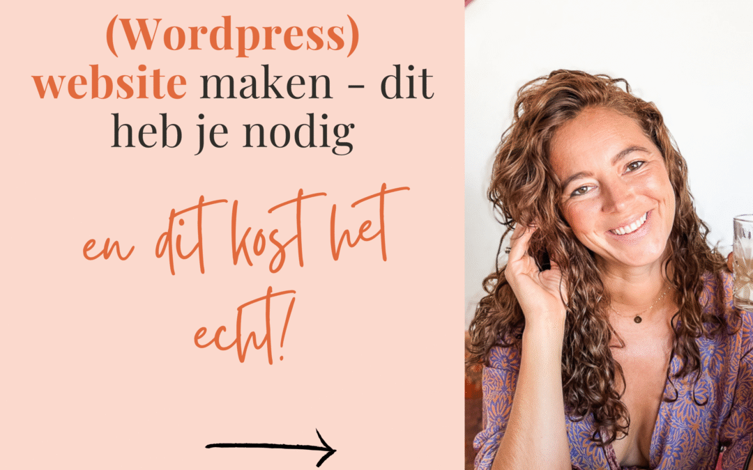 WordPress website maken: wat heb je nodig + kosten